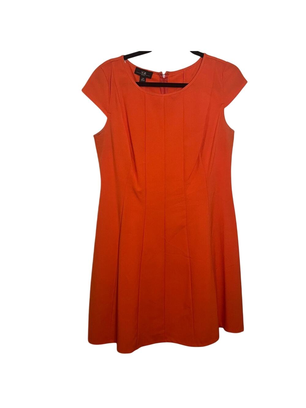 AGB Women's Orange Dress Size 12P